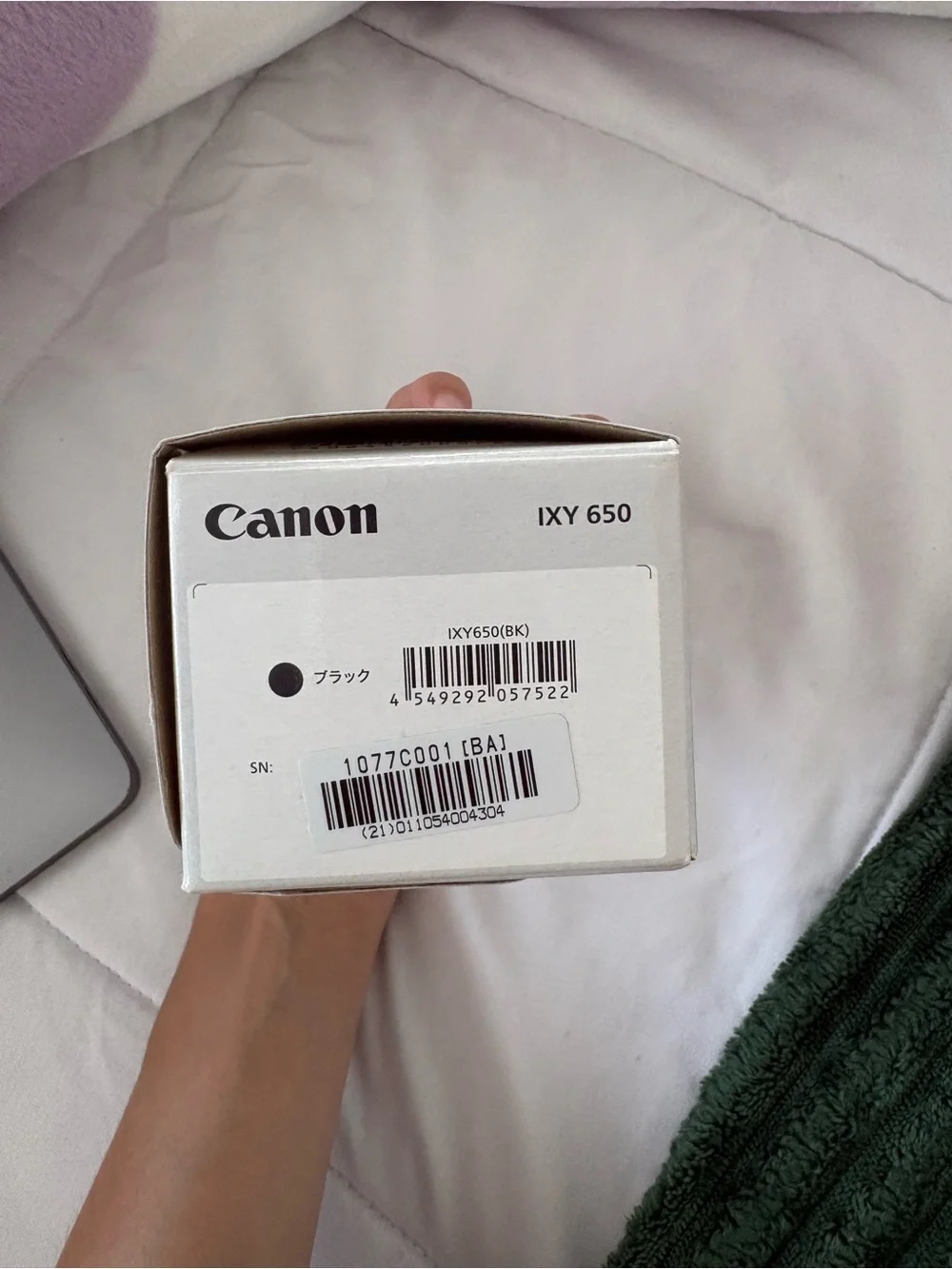 Canon IXY Compact Digital Camera - Black Finish